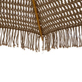 Umbrela profesionala Renny bej macrame - lemn de fag Ö2.5me, 250x250x255 cm, foto produs