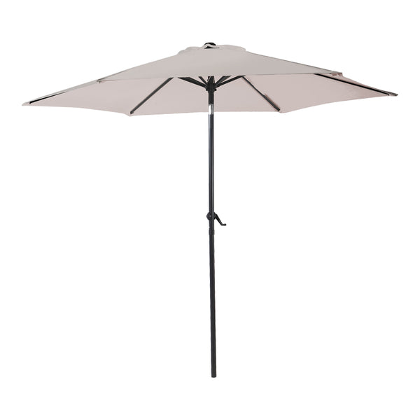 Umbrella Frow tesatura antracit aluminiu-bej-Gri D3m, 300x300x230 cm