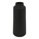 Vaza Vază decorativă ceramică Bender, Negru, Ceramică, 12x30 cm