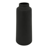 Vaza Vază decorativă ceramică Bender, Negru, Ceramică, 12x30 cm