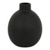 Vaza Vază decorativă ceramică Rianzo, Negru, 14x18 cm