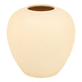 Vaza Vază decorativă ceramică Vegen, crem, 22x24 cm