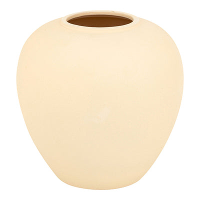 Vaza Vază decorativă ceramică Vegen, crem, 22x24 cm