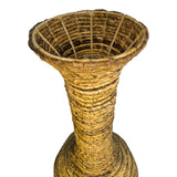 Vază decorativă cu aspect de funie Strail, Banana, Natur, 40x100 cm