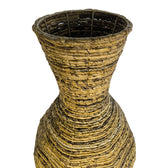 Vază decorativă cu sfoară de banană Lerpon, Rustic, Sfoară naturală, Natur, 40x100 cm, imagine suplimentara