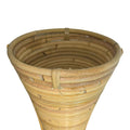Vază decorativă Virnia, Rattan, Natur, 40x100 cm, imagine suplimentara