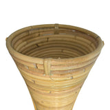 Vază decorativă Virnia, Rattan, Natur, 40x100 cm