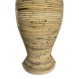 Vază decorativă Virnia, Rattan, Natur, 40x100 cm