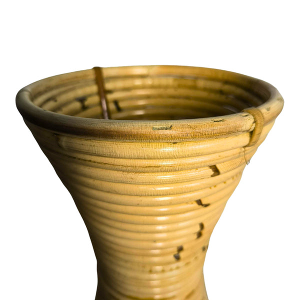 Vază decorativă Virnia, rattan, Natur, 40x70 cm