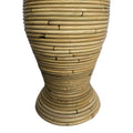 Vază decorativă Virnia, rattan, Natur, 40x70 cm, detaliu produs