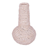 Vaza impletita Sannery Boho, Natural, 18x18x30 cm