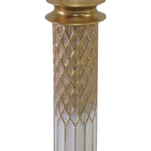 Vaza Sammy, Auriu, 15x15x88 cm, detaliu produs