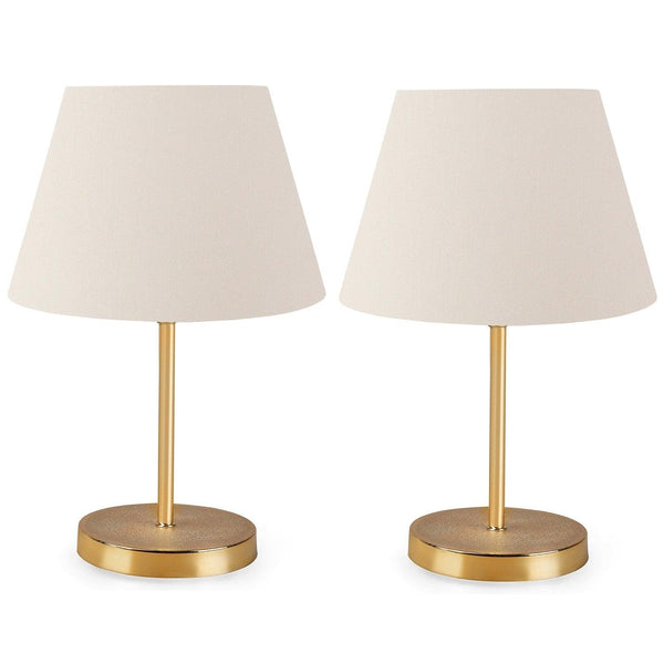Veioză Ayd Table Lamp, Crem, 22x22x37 cm