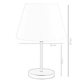 Veioză AYD Table Lamp, Crem