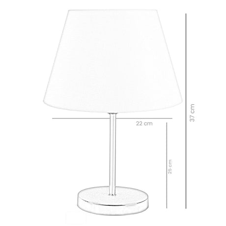 Veioză Ayd Table Lamp, Crem