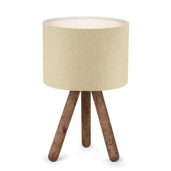 Veioză Aydak Table Lamp, Bej, 19x15x32 cm