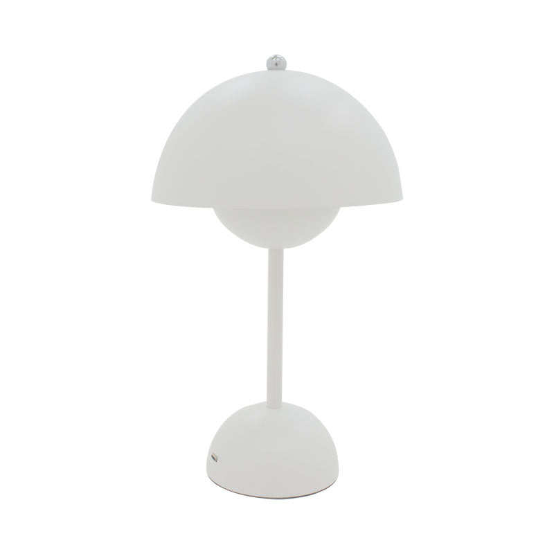 Veioza Creative LED, Alb - Negru, D18x30 cm - Alb