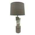 Veioza Frant ceramica-metal maro 28x28x54 cm