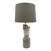 Veioza Frant ceramica-metal maro 28x28x54 cm