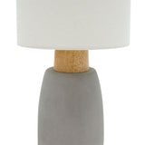Veioza Insight, gri, D22x50 cm