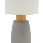 Veioza Insight, gri, D22x50 cm, imagine suplimentara
