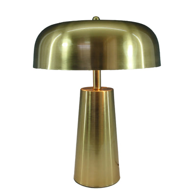 Veioza Luminary metal auriu 30x30x40 cm