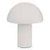 Veioză masă lamp Mushi metal alb Ø20x24,5cm