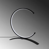 Veioză Moon Circle 13330, Negru