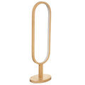 Veioza Pelis LED auriu 18x12x56 cm