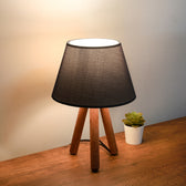 Veioza PWL-1071, negru-nuc, 22x32 cm, imagine suplimentara