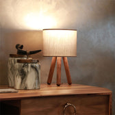 Veioza PWL-1151, gri-nuc, 19x32 cm, imagine suplimentara