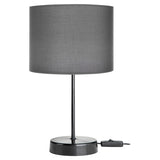 Veioza PWL-1183, D22x37 cm - Negru