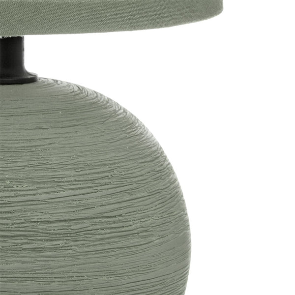 Veioza PWL-1210 ceramica kaki, Bej, D13x25 cm