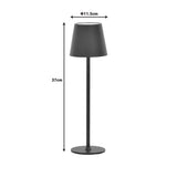 Veioza tactila Brave, LED, Bronz, 11x11x37 cm