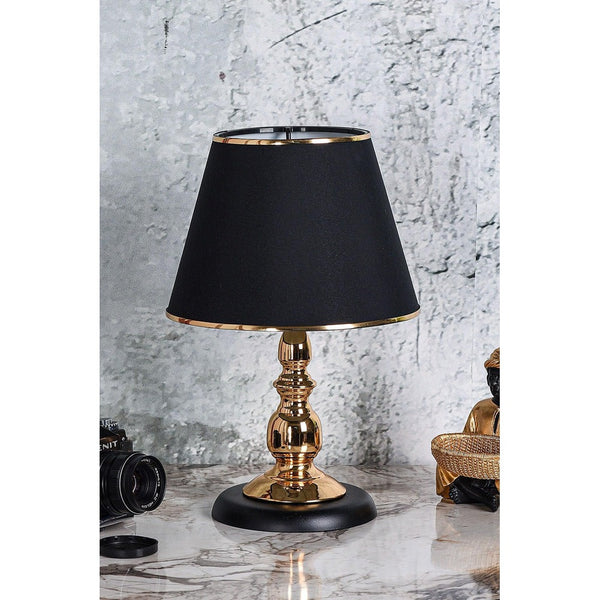 Veioză TM195 Table Lamp, Negru, 20x20x40 cm