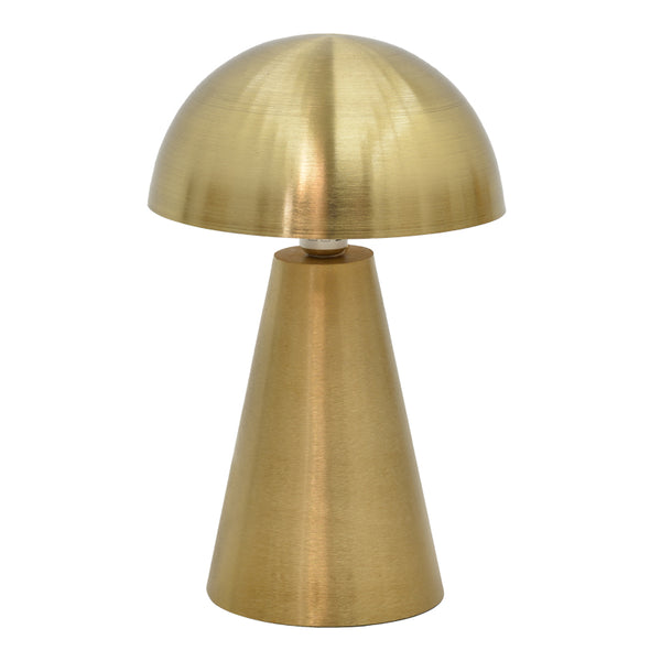 Veioza Whity metal, auriu, 31x31x49 cm