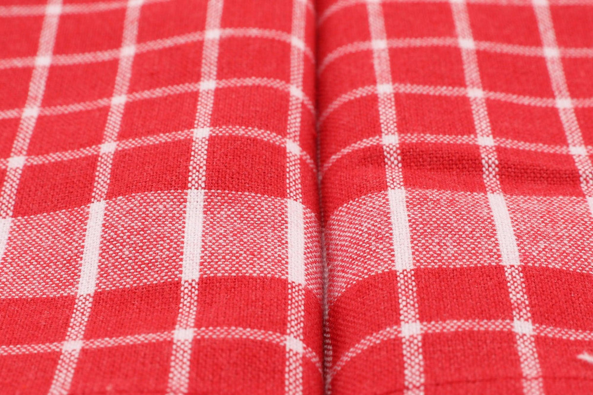 Wash Towel Set (10 Pieces) Küp - Red, Roșu, 65x1x45 cm