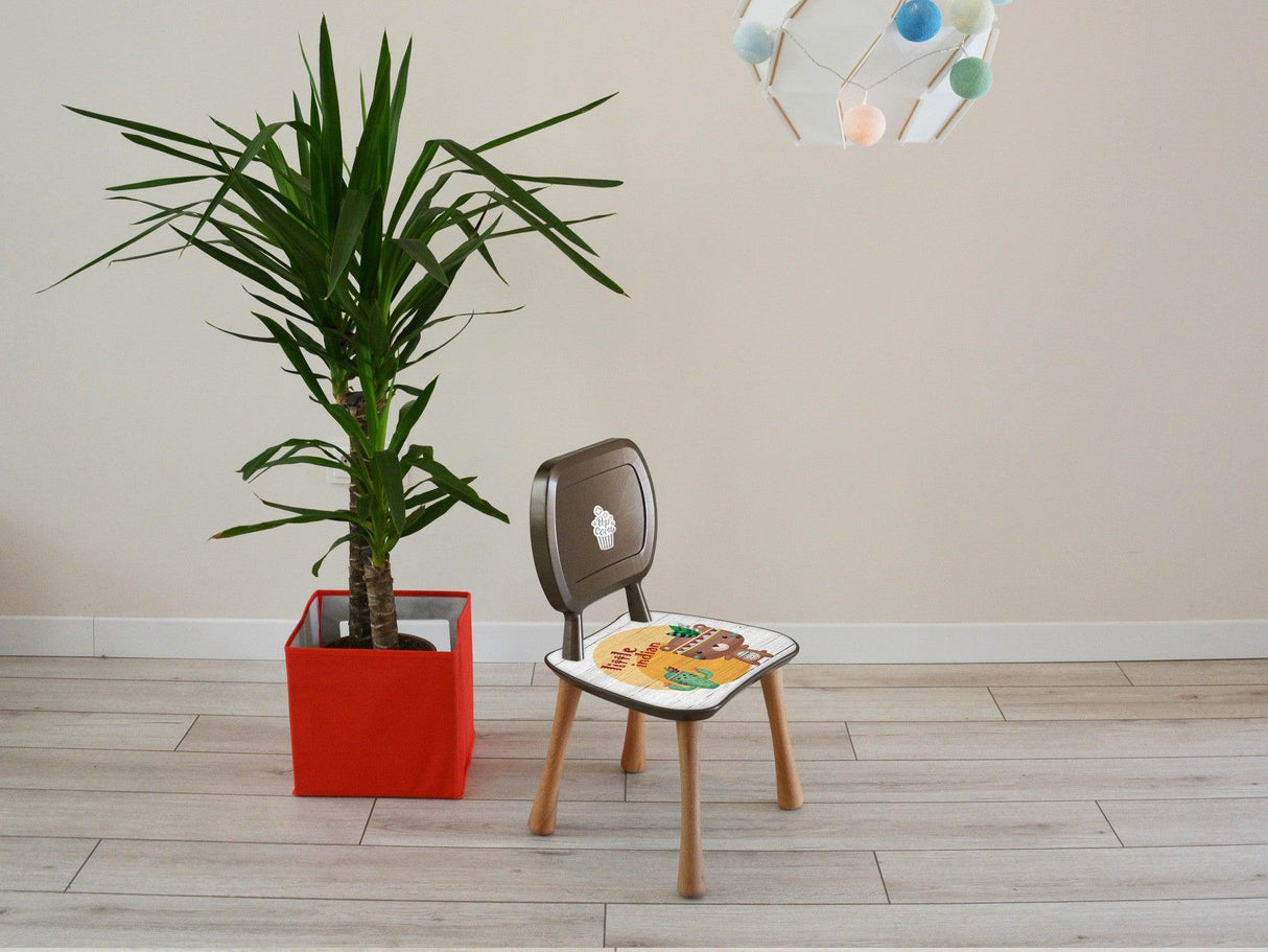 Scaun pentru copii Elsa, Multicolor, 32x36x60 cm