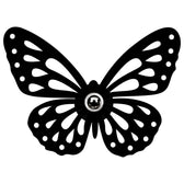 Aplica De Perete Fluturas, Negru