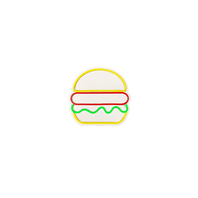 Aplica de Perete Neon Hamburger