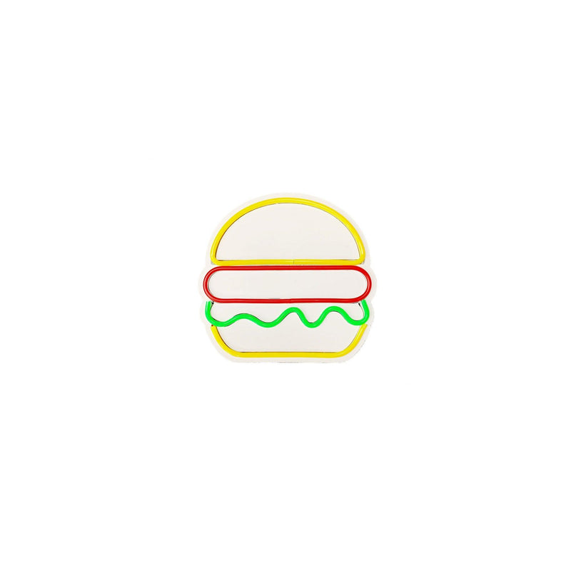 Aplica de Perete Neon Hamburger