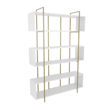 Biblioteca Hugi Lux cu 6 Rafturi, 120 X 180 X 30 Cm