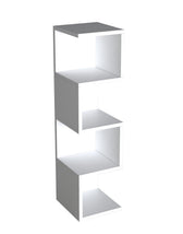 Biblioteca Queen, Alb, 25 x 95 x 27 cm