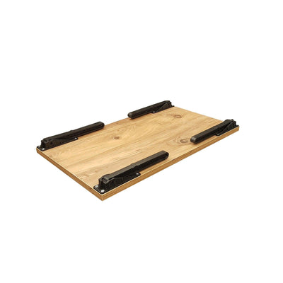 Birou Laptop Pliabile  Atlantis, Stejar, 60 x 25 x 35 cm