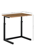 Birou Smart Home Laptop Reglabil, Latte, Natur, 40x60x43-73 cm, perspectiva suplimentara