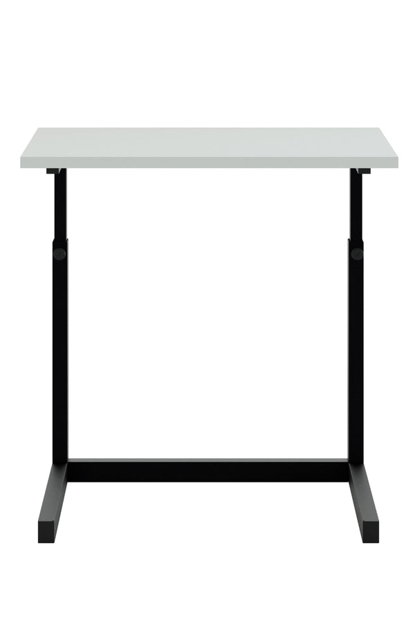 Birou Smart Laptop Reglabil, Alb, 40x60x43-73 cm