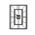 Ceas de perete November XL, Negru, 49x1x70 cm