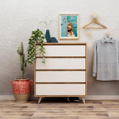 Comoda Suvera, Stejar, 70x86x40 cm