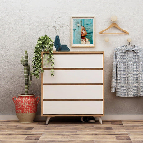 Comoda Suvera, Stejar, 70x86x40 cm