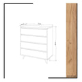 Comoda Suvera, Stejar, 70x86x40 cm